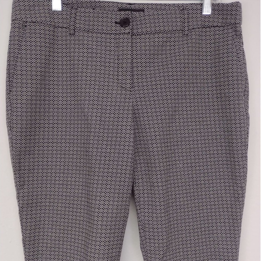 Hilary Radley Monochrome Geometric Pants